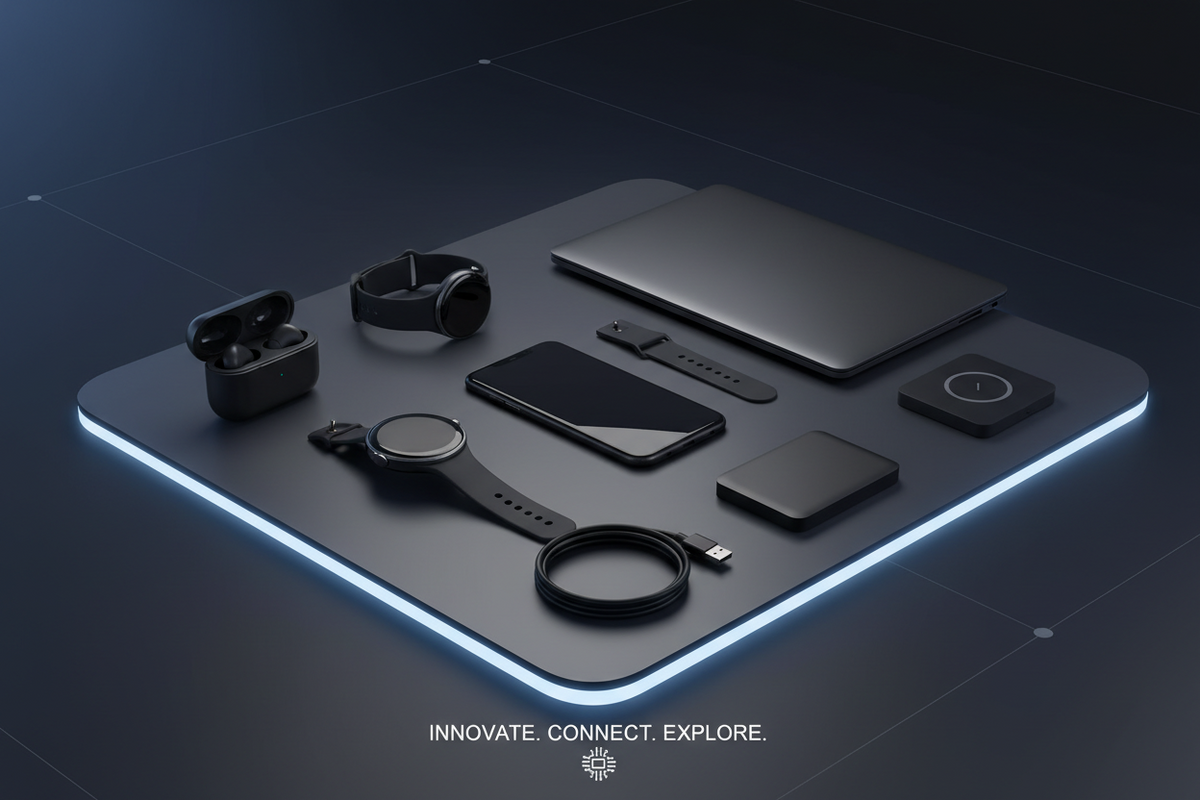 Electronics and Gadgets category - modern smartwatch