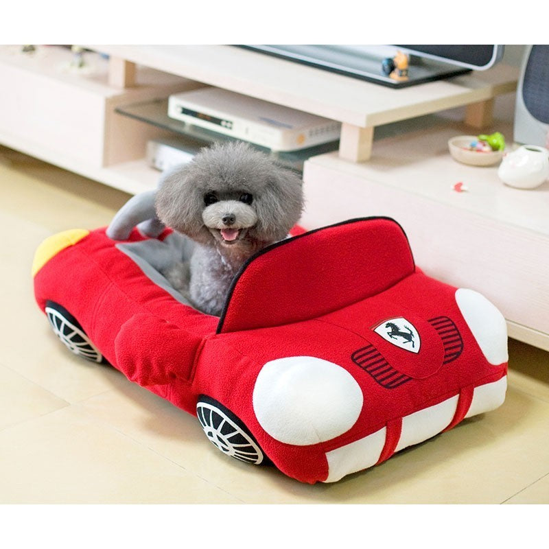 Pet car nest bed, full product view