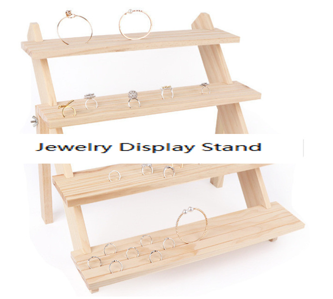 Wooden Jewelry Display Stand styling