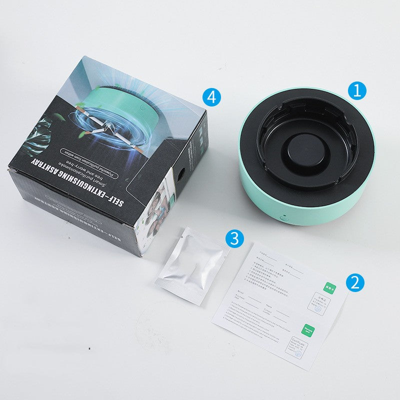 Smokeless Car Ashtray Purifier – packaging