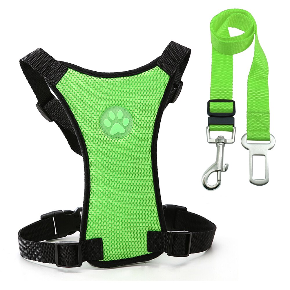 Dog car safety harness, alternate color