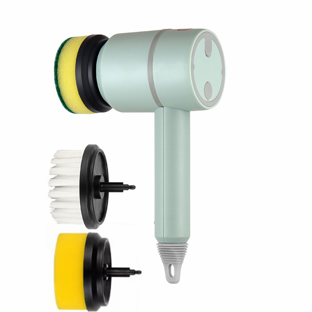 Wireless Electric Cleaning Brush – in use