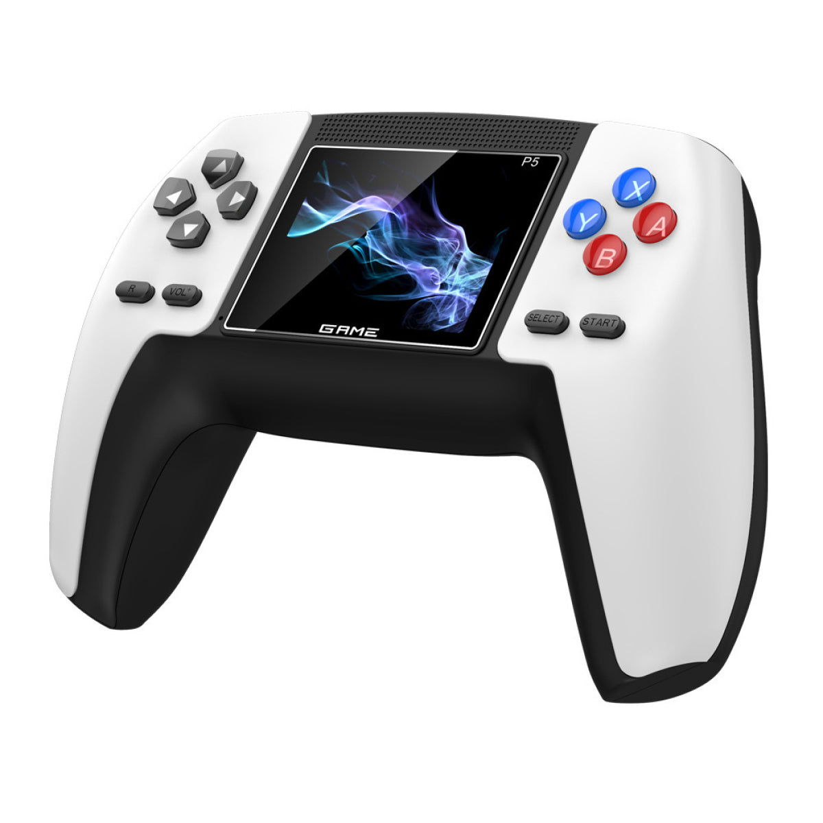 Retro Handheld Game Console in white