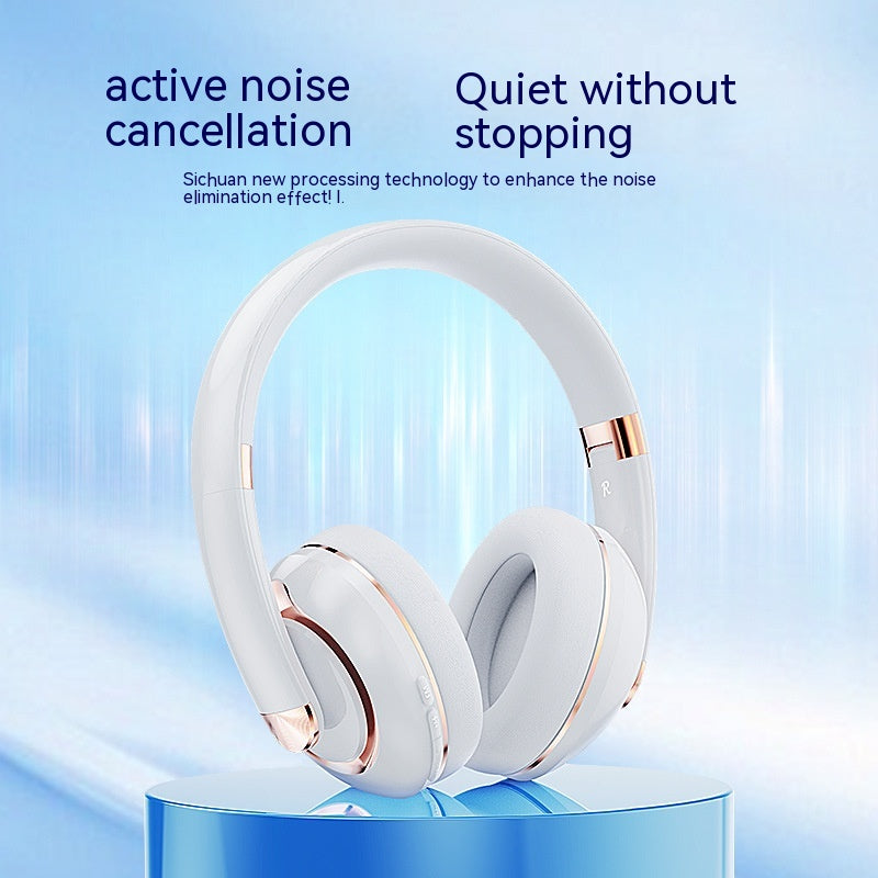 Bluetooth 5.2 Over-Ear Headphones with Microphone