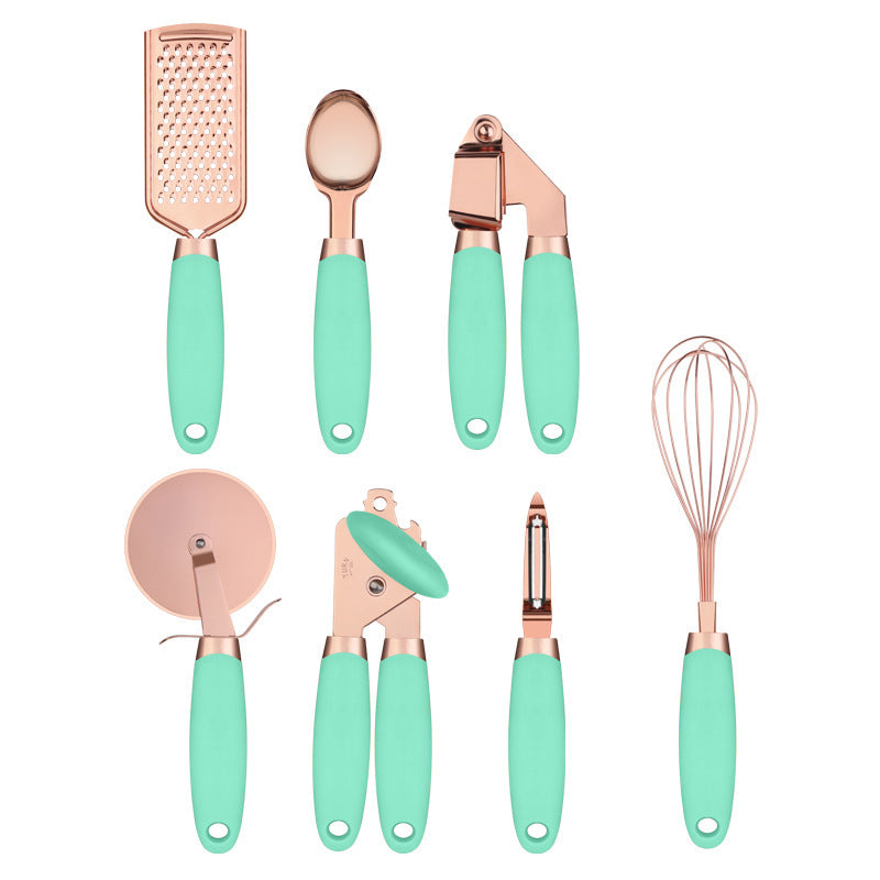 Copper-Plated Kitchen Peeler Set – detail