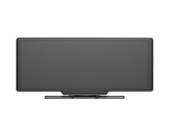 Smart car screen front view on stand