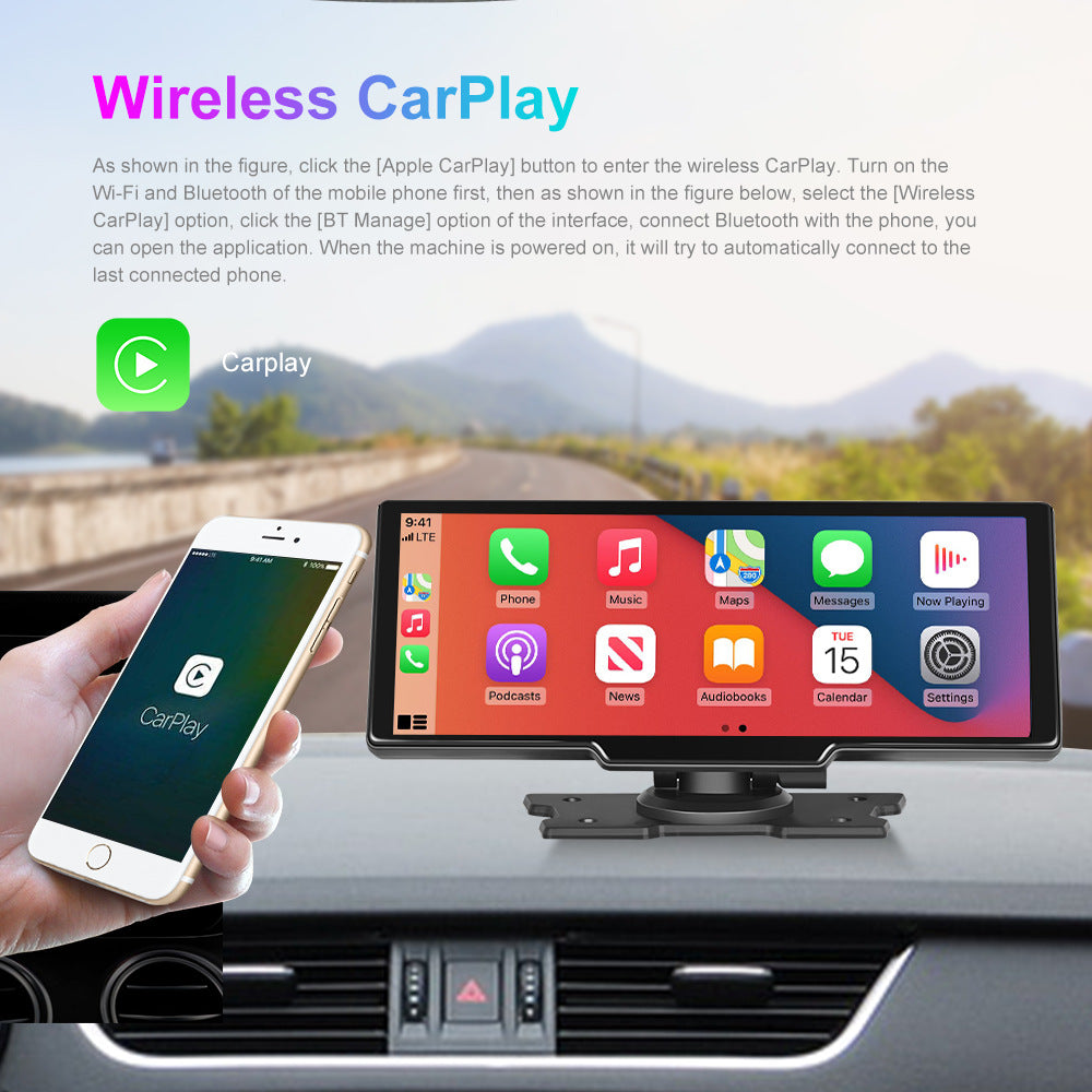 Dashboard Car Smart Screen Wireless - features