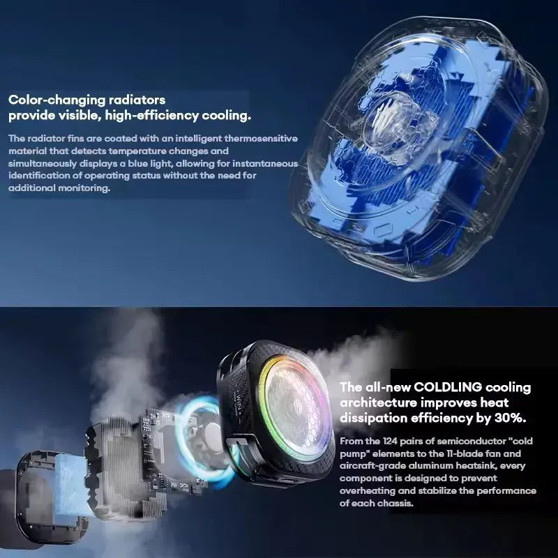 REDMAGIC Cryo Cooler 8 Pro – in use