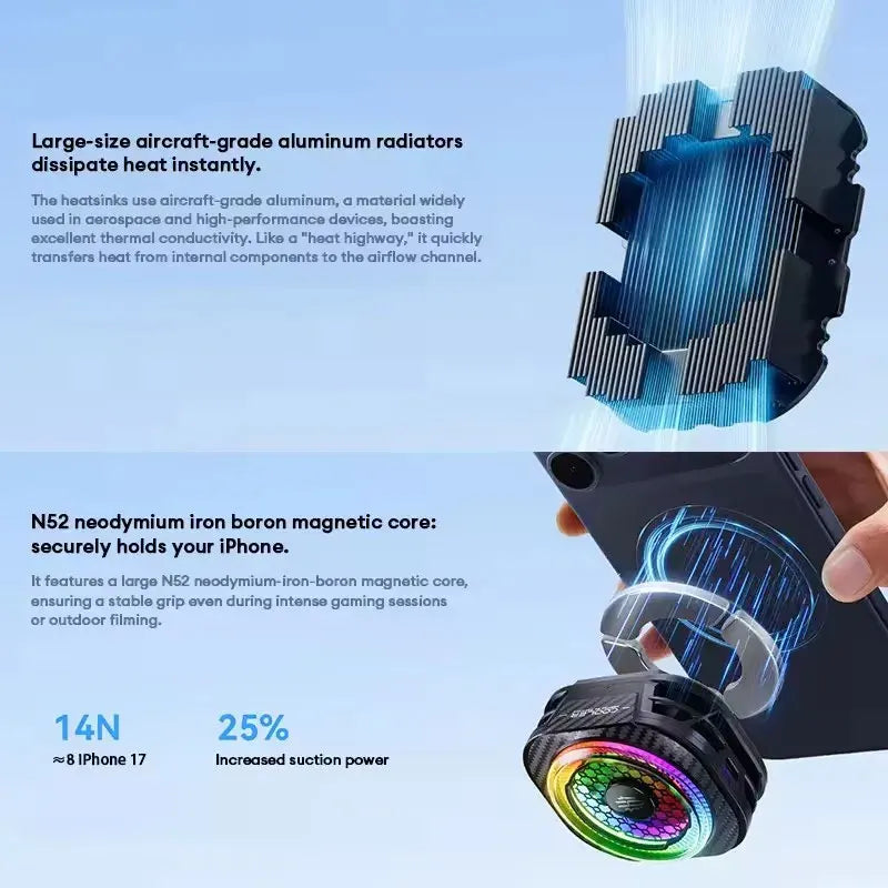 REDMAGIC Cryo Cooler 8 Pro – features