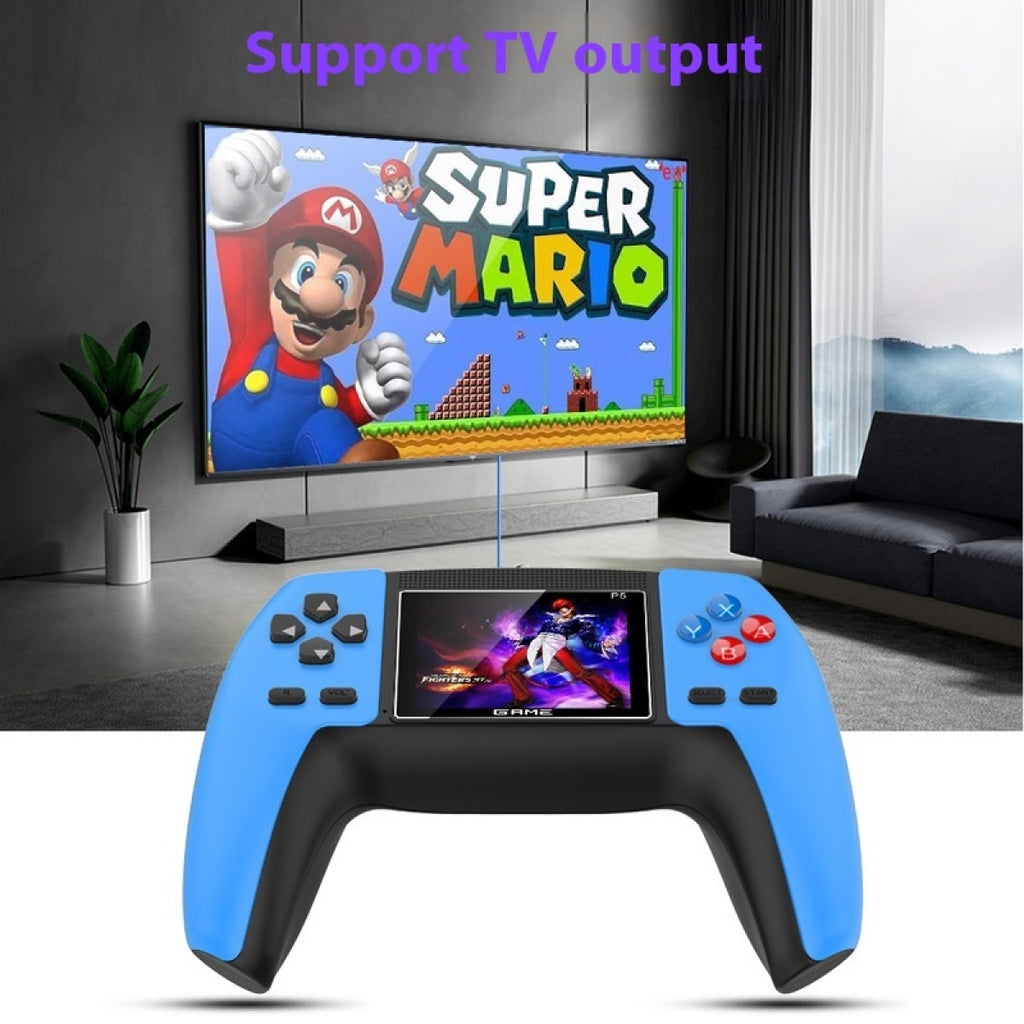 Connected to a TV via AV cable
