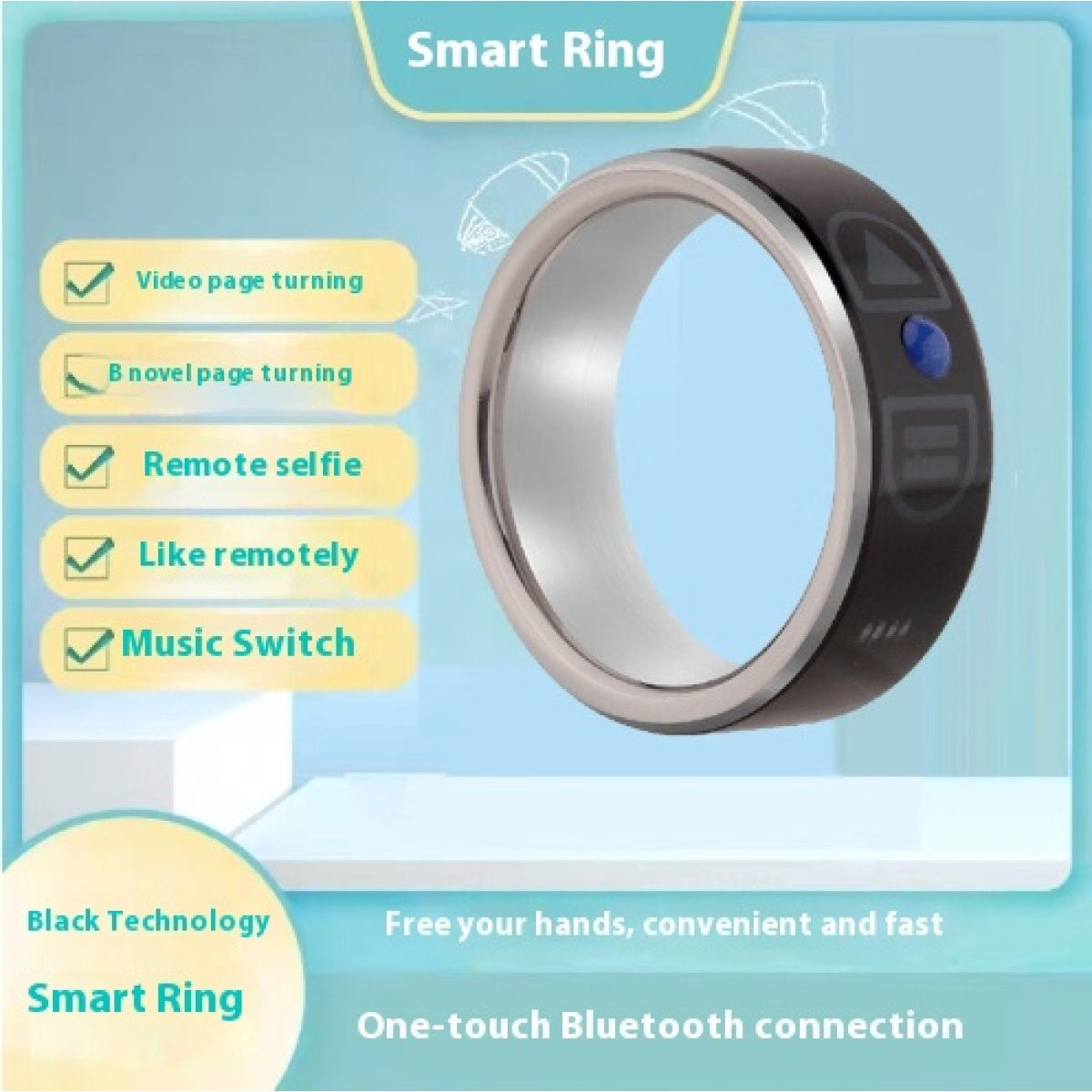 Smart Bluetooth ring feature checklist