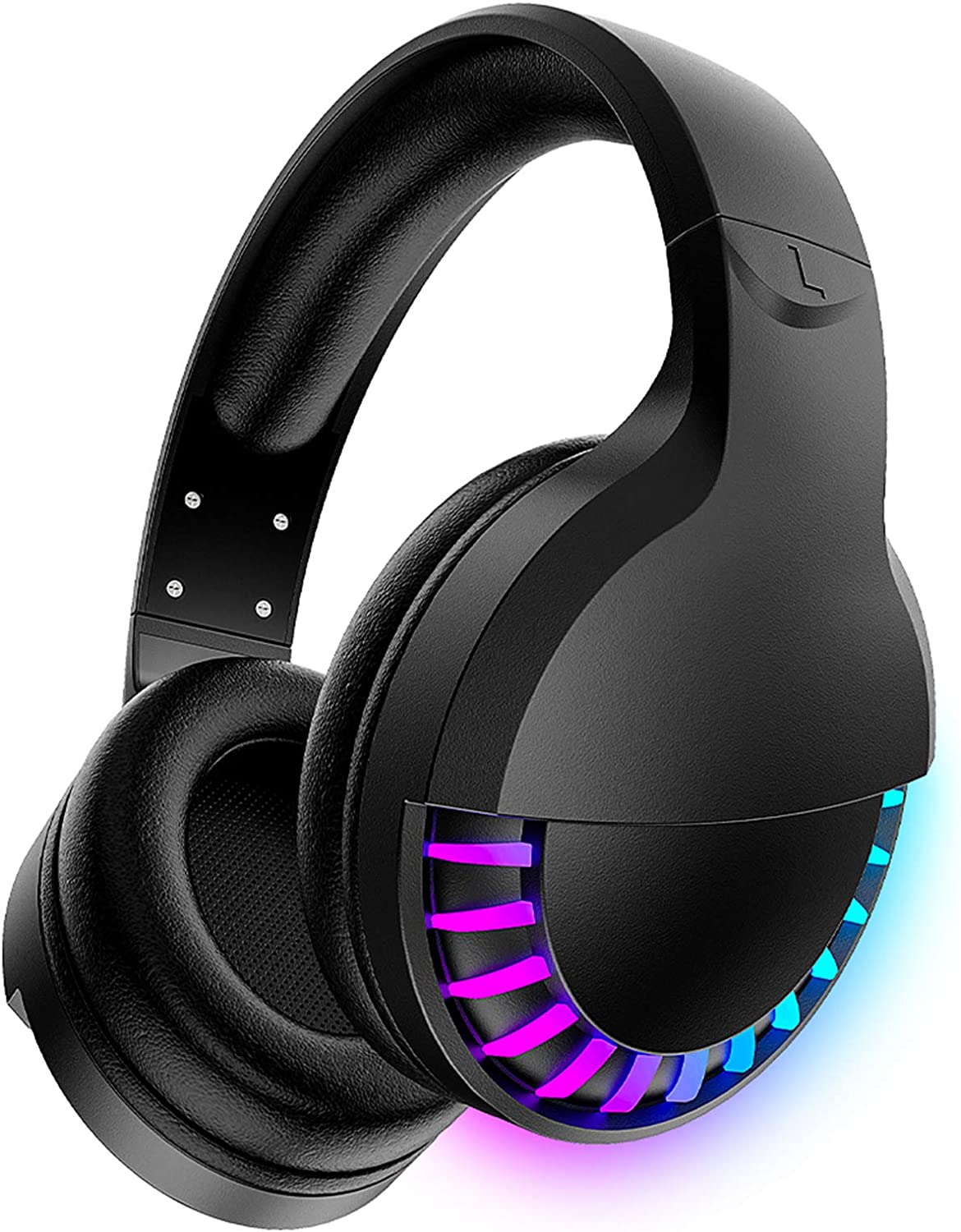 AU Wireless Bluetooth Gaming Headset with RGB LED lighting