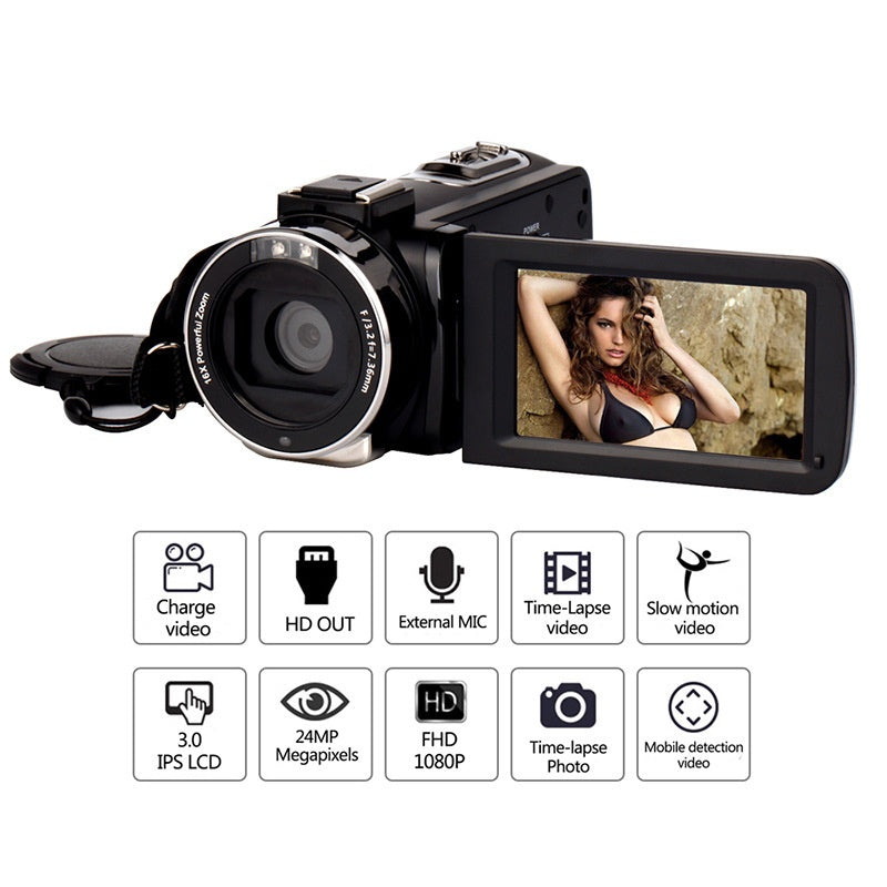 Digital Video Camera side view