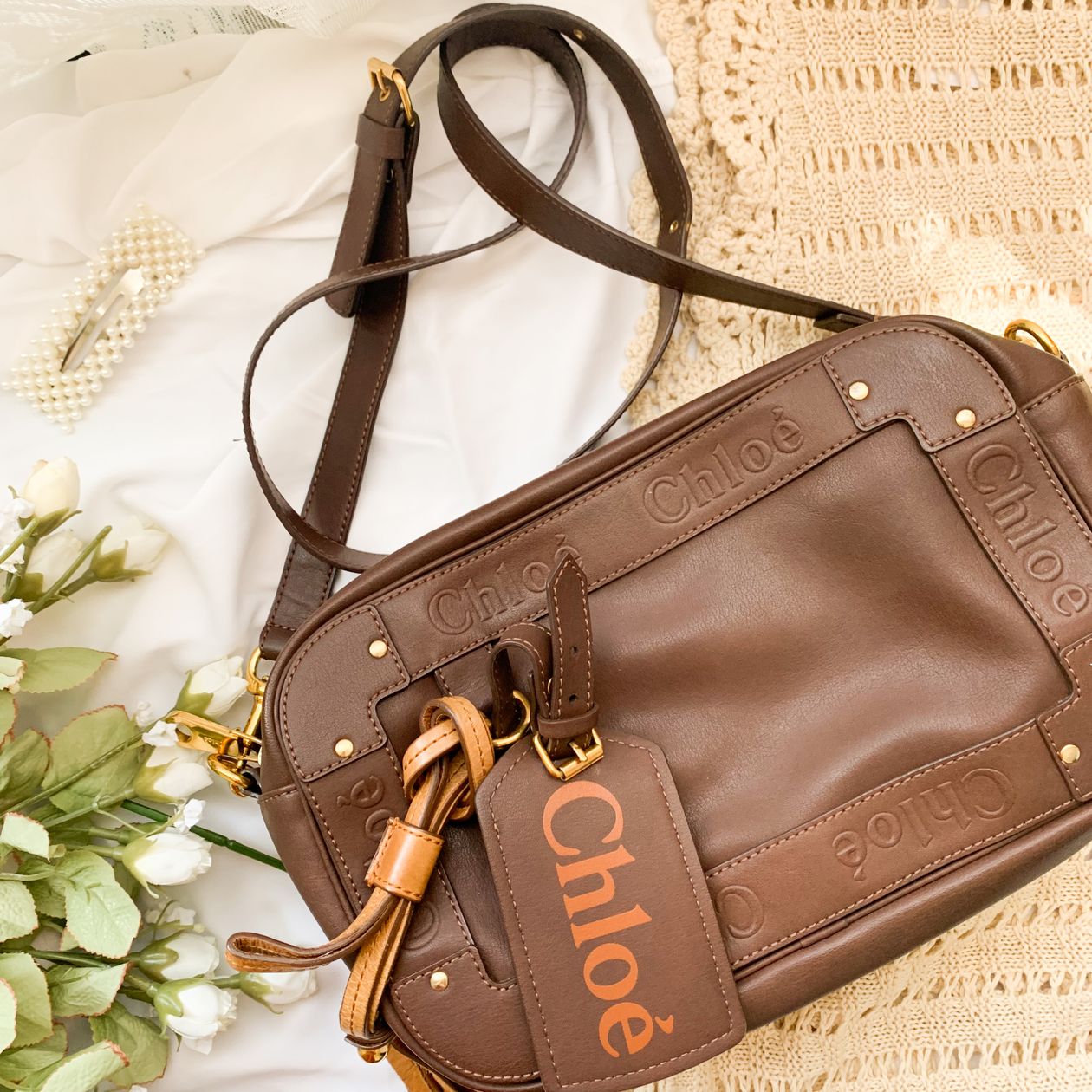 Women's Leather Crossbody Handbag